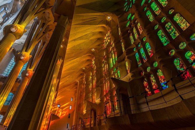 Golden Hour in Gaudi's Sagrada Familia with expert Guide - Golden Hour at Sagrada Familia: Why Timing Matters