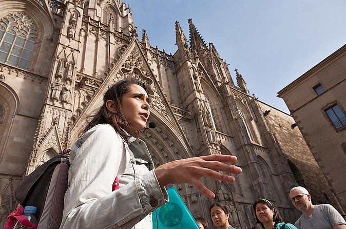 Gothic Quarter Donation-Based Walking Tour in English - Barcelona Cathedral façade: Catalan Gothic details you can actually see