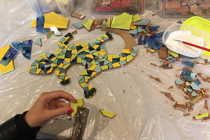 Guided Gaudí’s Trencadís Mosaic Workshop in Barcelona 4 Hours - The 4-hour Gaudí trencadís flow: from tool basics to your finished design