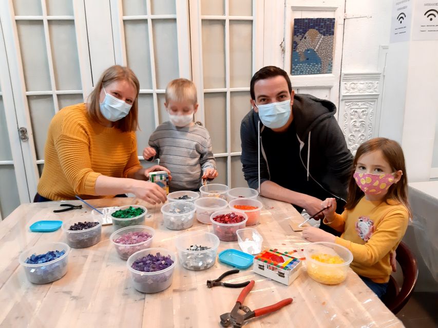 Guided Gaudí’s Trencadís Mosaic Workshop in Barcelona - Studio rules that affect your day (food, drinks, and pets)