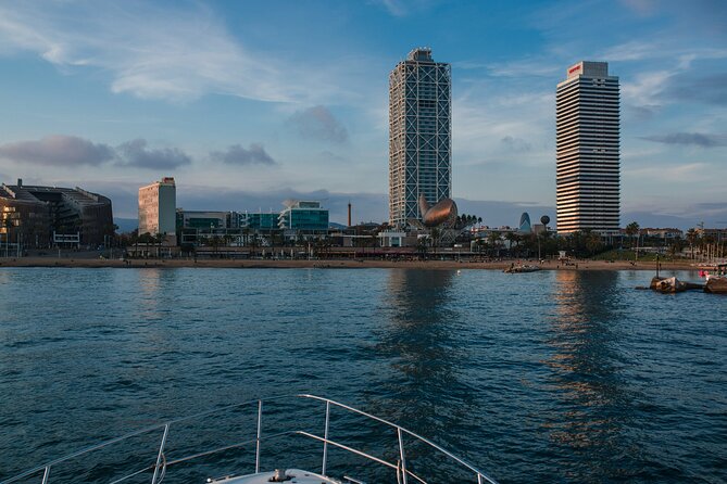 Guided Private Yacht Tour in Barcelona Spain - Agbar Tower, Montjuïc, and Tibidabo: the big landmarks from offshore