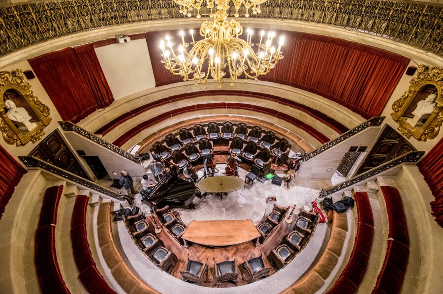 Guided Tour at Catalonia's Royal Academy of Medicine - Ventura Rodríguez’s anatomical amphitheater: the main event