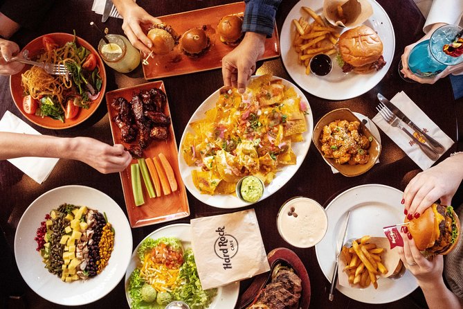 Hard Rock Cafe Barcelona with Set Lunch or Dinner - Drinks, Desserts, and Dietary Expectations (What to Plan For)