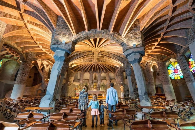 Highlights Guided visit to Gaudi's Crypt and Colonia Güell - The 2-hour plan: what you’ll actually do on the ground