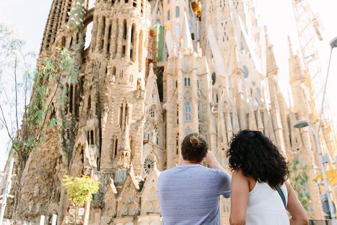 Highlights & Hidden Spots of Barcelona Bike Tour w/ Local Guide - La Sagrada Familia From the Bike Lane: What You’ll See