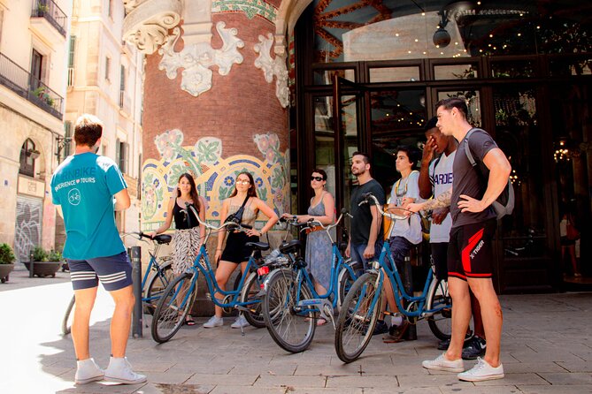 Historical and Modernist Bike Tour Barcelona - The Ride Gives You Bearings, Not Just Photos