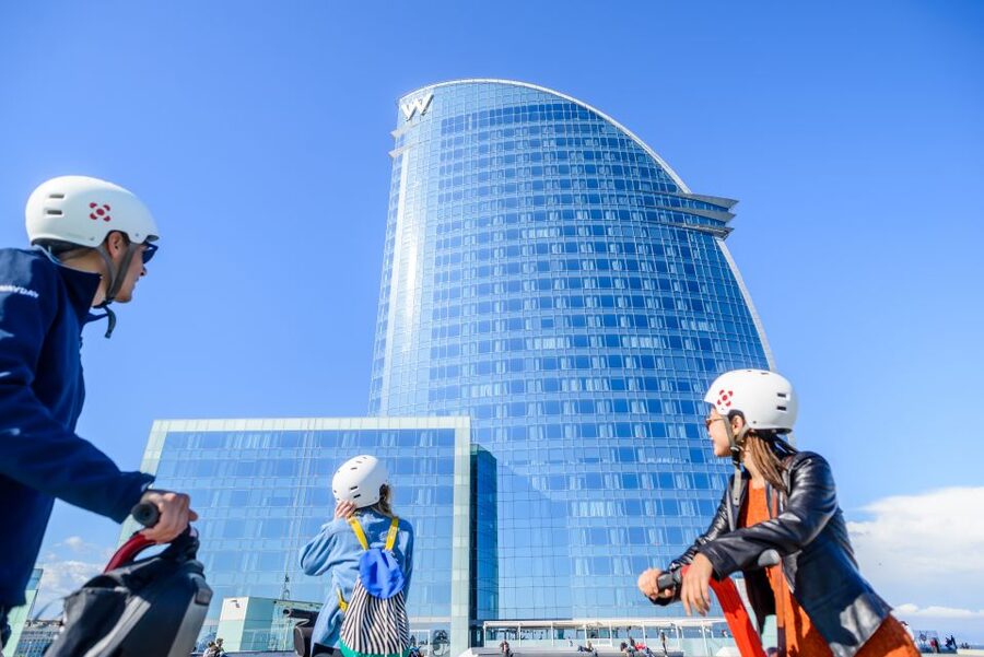 Intro Segway Tour Barcelona 1h - Riding Toward Montjuïc Hill: Views Without the Full Climb