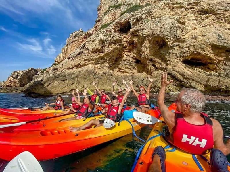 Kayak & Snorkel Adventure – Coves of Sitges + Transport - Kayak Route: Sitges and Vilanova’s Coves, Cliffs, and Cave Stops