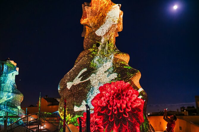 La Pedrera - Casa Mila Night Experience - Step Into the Passeig de Gràcia Courtyard: The First Big Visual Shift