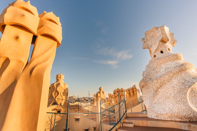La Pedrera - Casa Mila Sunrise: Early Morning Access - Roof terrace and corkscrew chimneys: the payoff for getting up early