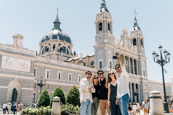 Madrid by High-Speed Train with Prado Museum Private Tour - Royal Palace outside view plus Gran Vía walking time