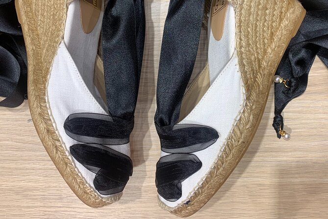 Make Authentic Espadrilles in Barcelona - The cava finish: photos, dancing, and your wearable memory