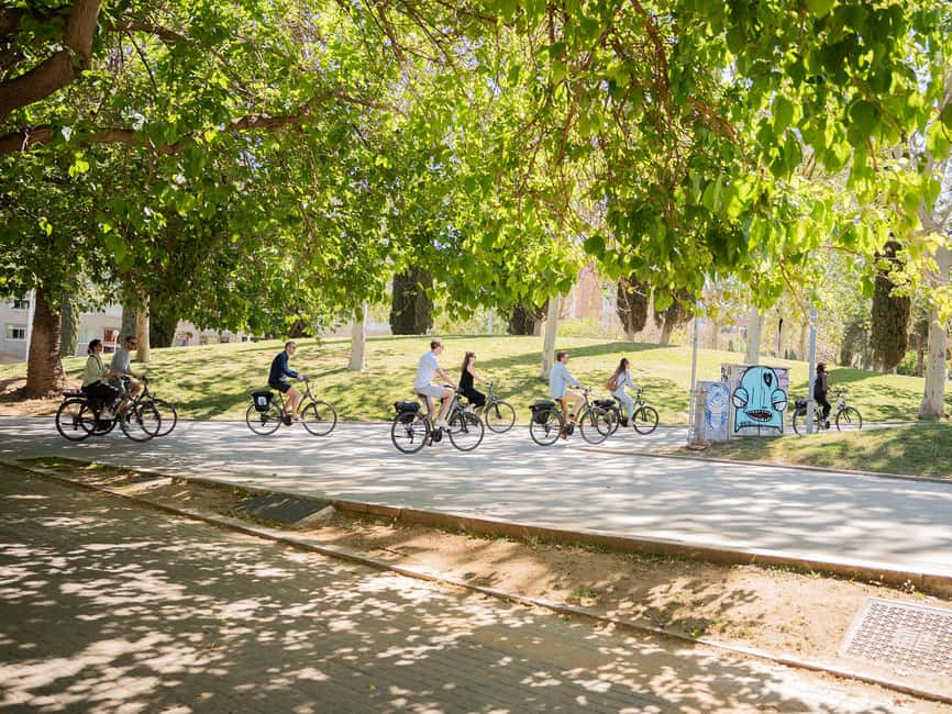 Montjuïc sunset eBike tours - Hotel Miramar Terrace Views and Montjuïc Castle Stories (Without Going Inside)