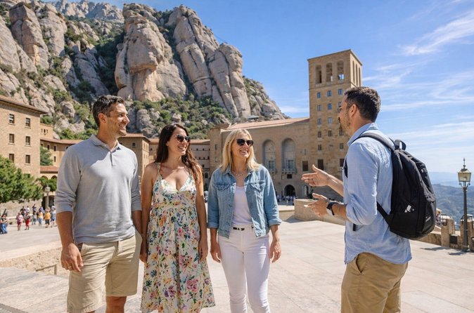 Montserrat, Girona & Costa Brava Small Group Tour with Pick-up - Smooth Barcelona pick-up: what your morning looks like
