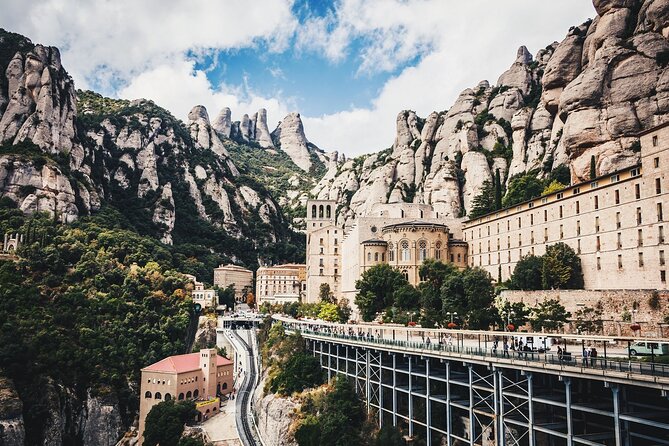 Montserrat with Cog-Wheel Train & Black Madonna Priority Access - The cogwheel train ride: the view that makes the day click