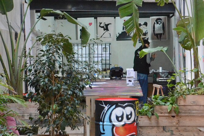 Museum Entrance with Stencil Art Workshop and Spray - Should You Book This Workshop?