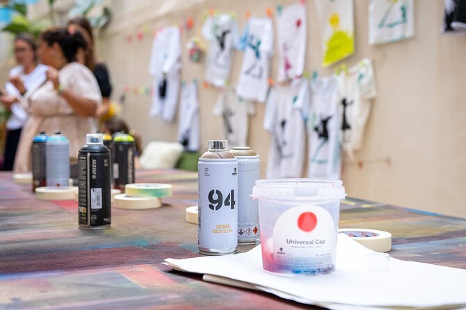 Museum Entrance with Stencil Art Workshop and Spray - Meeting Point and Timing: Saturdays and Sundays Only