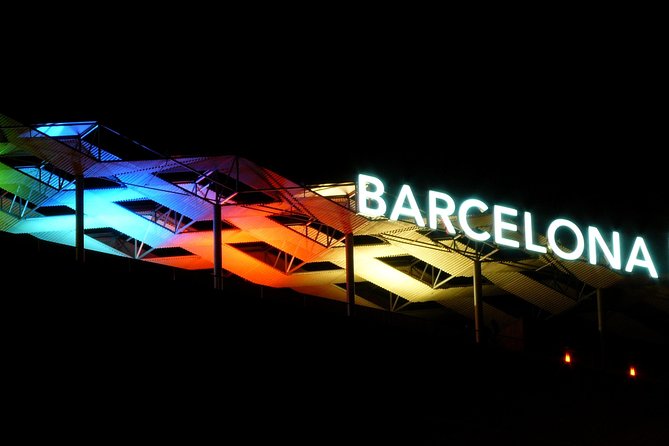 Night Tour of Barcelona by Sidecar Motorcycle - Arc de Triomf and Gaudí UNESCO sites: illuminated photos with short outside visits