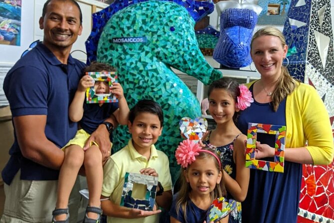 Offer: Be Gaudí mosaic class Barcelona for families (max 4 pax) - Small Group Energy: Up to 4 People