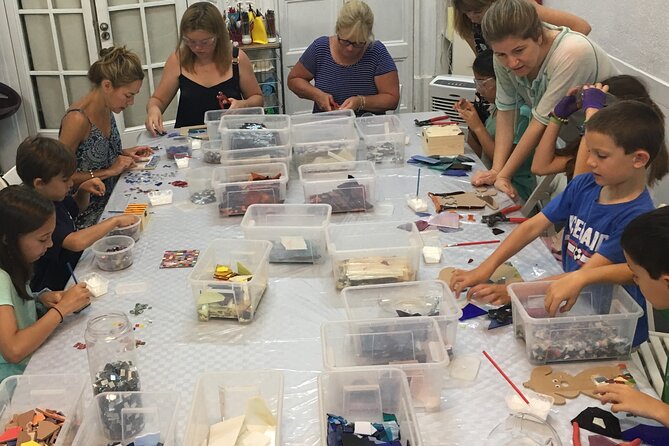 Offer: Be Gaudí mosaic class Barcelona for families (max 4 pax) - The 2-Hour Workshop Flow: What You’ll Actually Do