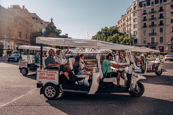 Official Tuk Tuk BCN l Barcelona 3 Hours City Tour - Key things to know before you hop in
