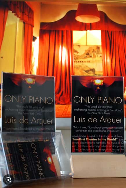 Only Chopín: Exquisite Piano evenings in Barcelona - Luis de Arquer: pianist, composer, and conversation partner
