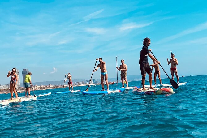 Paddle Surfing in Barcelona - Where You Start: SEA YOU by Barceloneta Beach