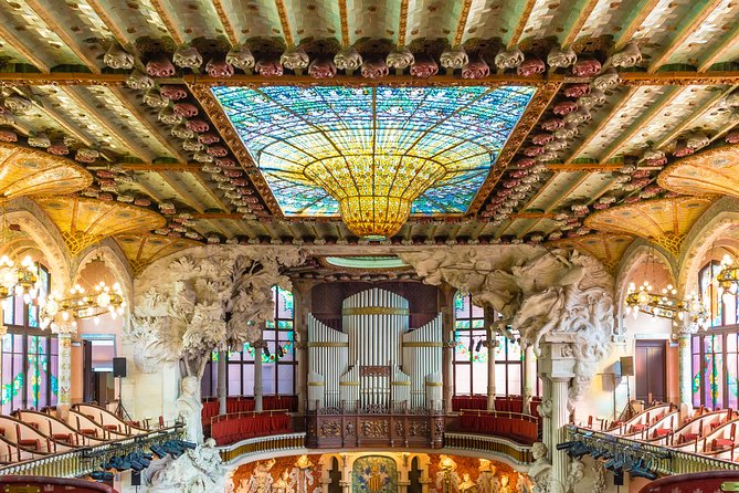 Palau de la Musica Catalana Admission Ticket with Audioguide - Stop-by-Stop Through the Palau: From Access Stairs to the Stage