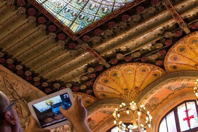 Palau de la Musica Catalana Admission Ticket with Audioguide - How the Phone Audioguide Really Works (Headphones Are Key)