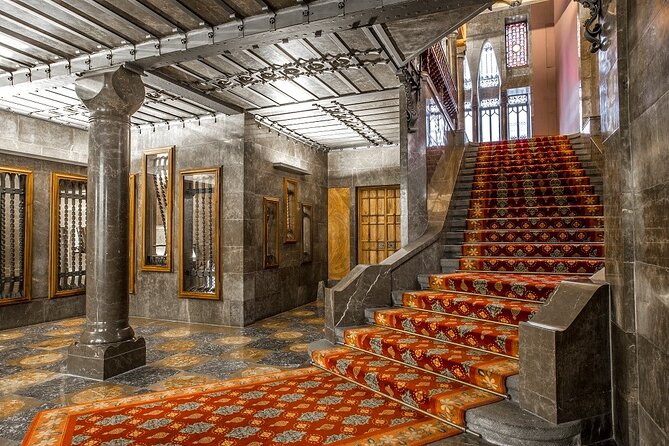 Palau Guell by Gaudi with Audio Guide in Barcelona - Inside Palau Güell: facade to grand entrance hall