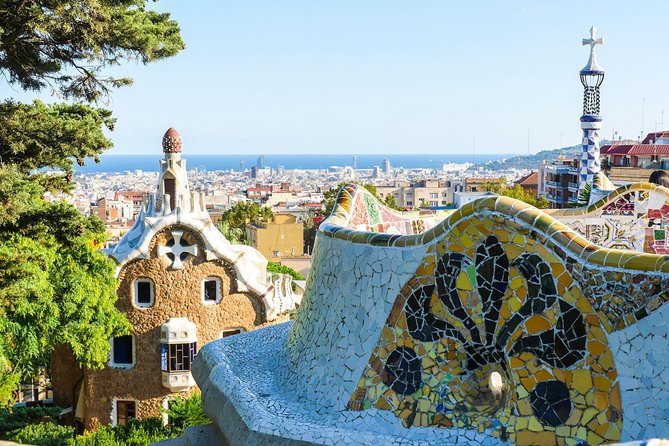 Park Guell Guided Tour with Skip the Line Tickets - The Entrance Stairway Dragon and the Storybook Gatehouses