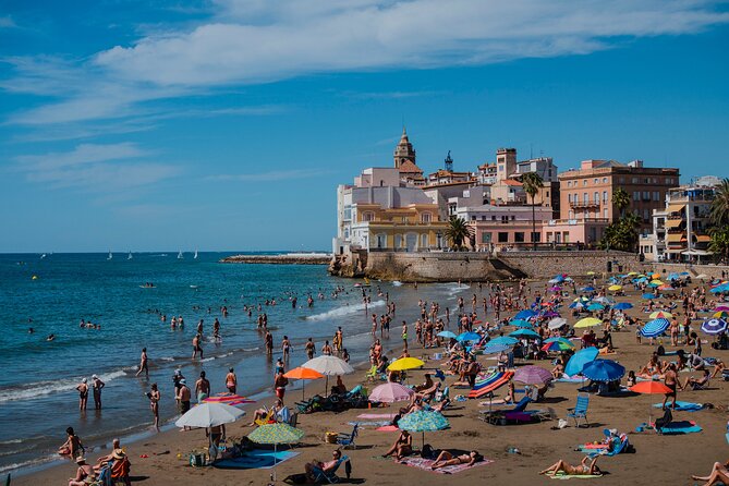 Photo Walking Tour Sitges Experience Beaches and Town - Stop 4: La Sirena de Sitges at the waterfront