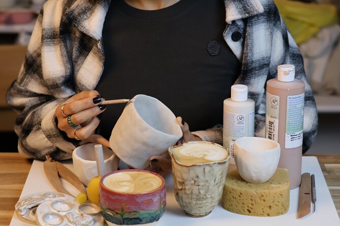 Pottery Workshop and Wine – Barcelona - Private 1:1 tuition that actually helps you shape the clay