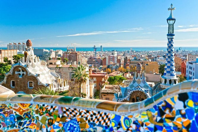 Private Barcelona and Park Güell Tour with hotel Pick-up - Montjuïc Views, Miró/CaixaForum Area, and the Trip Toward the Sea