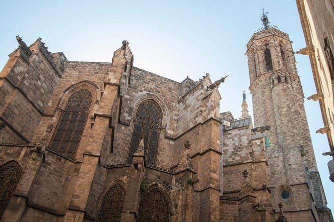 Private Barcelona Old Town and Gothic Quarter Walking Tour - Barcelona Cathedral: gargoyles, symbolism, and the Saint Eulalia link