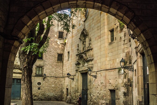 Private Barcelona Old Town Walking Tour: Gothic Quarter & Born - From Plaça de Catalunya to Las Ramblas: the city’s connector street