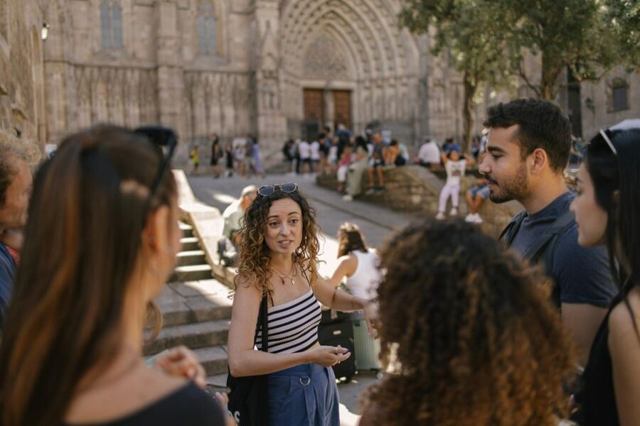 Private Barcelona Walk: Roman Roots & Gothic Quarter Gems - Barcelona Cathedral and La Casa de l’Ardiaca: why outside viewing can still be powerful