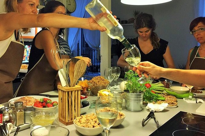Private Paella class, Tapas, full menu and Sangria workshop - Your full menu: seafood paella, Spanish omelet, and Catalan cream