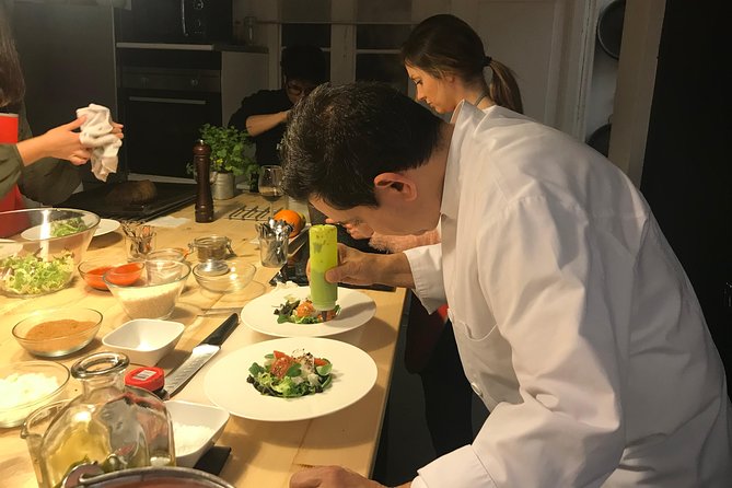 Private Paella class, Tapas, full menu and Sangria workshop - Lunch option: adding La Boqueria with a chef