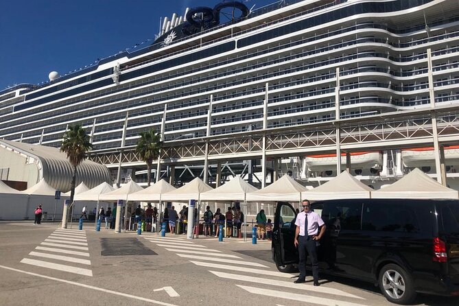 Private Transfer in Cruise Port and BCN Airport - Price and value: $144.49 per group, up to 7 passengers