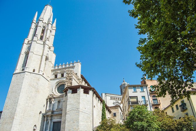 Private trip to the medieval city of Girona from Barcelona - Sant Pere de Galligants to Placa de la Catedral: Getting the Cathedral Setting Right