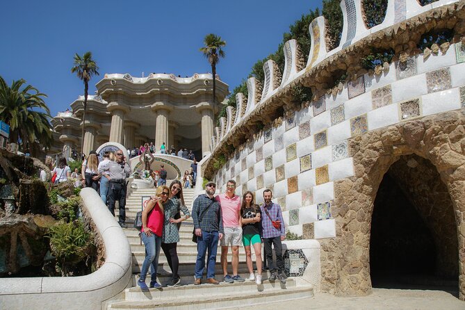 Private Ultimate Gaudi Legacy ebike Tour with Park Güell - Stop 2: Park Güell with skip-the-line entry and the best terrace views
