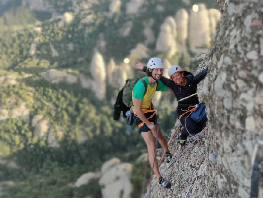 Rock climbing in Montserrat - Barcelona - Route Matching in Gorros de Montserrat: How They Choose Your Line