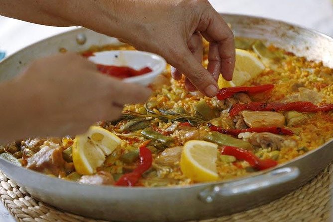Rooftop Paella Seafood Cooking Class Experience in Barcelona - Sangria, wine, and more: The full menu beyond paella