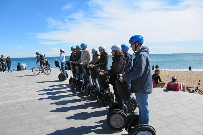 Seaside Segway Tour in Barcelona - Stop 0: the ancient wall area to Port Vell marina