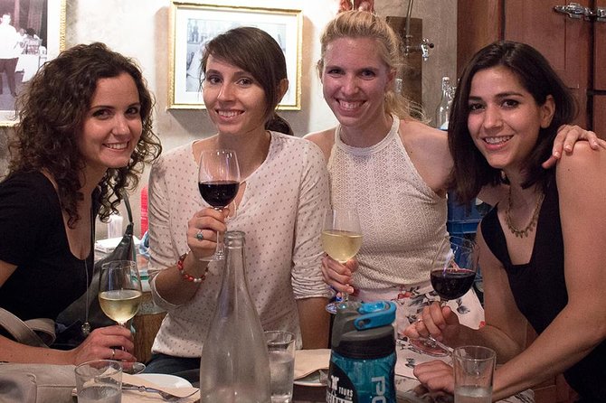 Sip, Sites & Bites Barcelona Food, Drinks & History Tour - La Barceloneta stop: cava and the first true Catalan plates