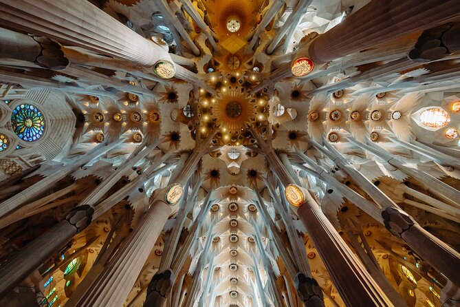 Skip the Line Sagrada Familia Guided Tour & Optional Cava Upgrade - Time, size, and value around $44.65