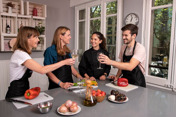 Spanish Tapas Workshop: Boqueria Tour & Rambla Views - Mercat de la Boqueria: learn to shop like you’re cooking that night