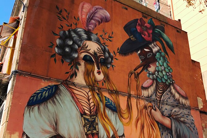 Street Art, Sculptures & Crime Stories Walking Tour – Barcelona - Raval’s Dark Past in Big Murals and Tiny Alleys