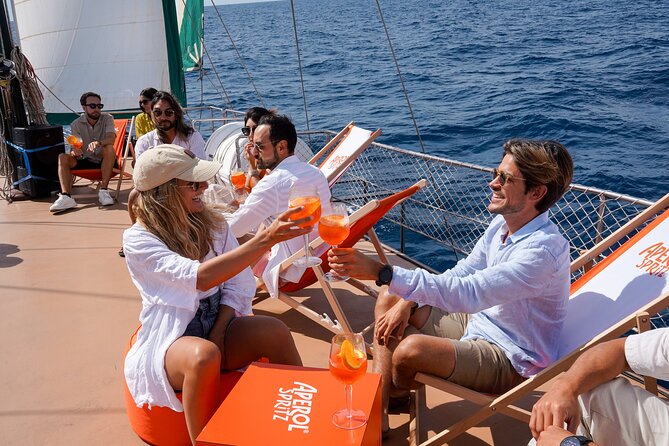 Sunset Sailing in Barcelona & Live Music by Aperol - The boat, the rooftop, and how to dress for real sea wind